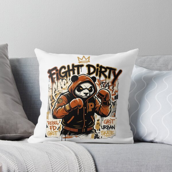 Item preview, Fighting Panda Streetwear – Grit Urban Boxing Bear Graphic designed and sold by StickerNestYou.