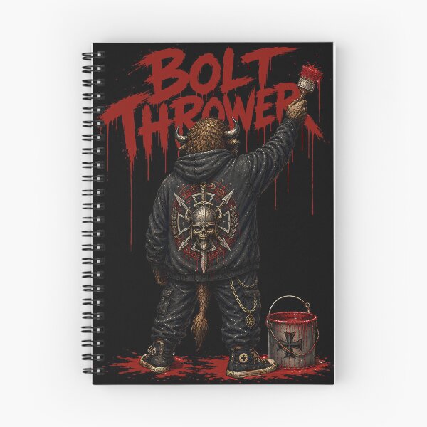 Item preview, Bolt Thrower Beast Graffiti Painter Metal Design designed and sold by ZHISUART.
