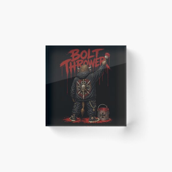 Item preview, Bolt Thrower Beast Graffiti Painter Metal Design designed and sold by ZHISUART.