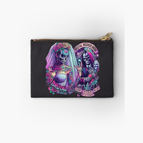 Item preview, Brutal Rocker Bride Sugar Skull designed and sold by Voodoo Store Paranormal Collections.