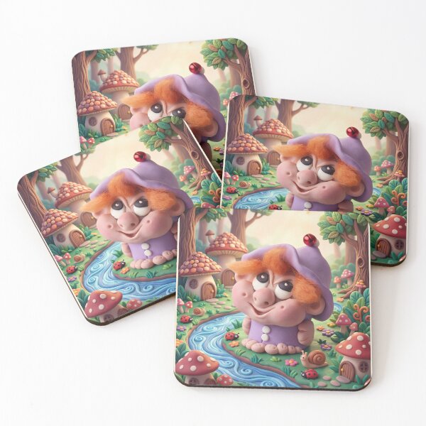 Item preview, Whimsical Gnome in Enchanted Forest designed and sold by Andrey Yurkevich Art.