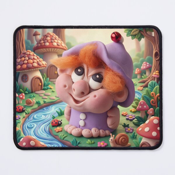 Item preview, Whimsical Gnome in Enchanted Forest designed and sold by Andrey Yurkevich Art.
