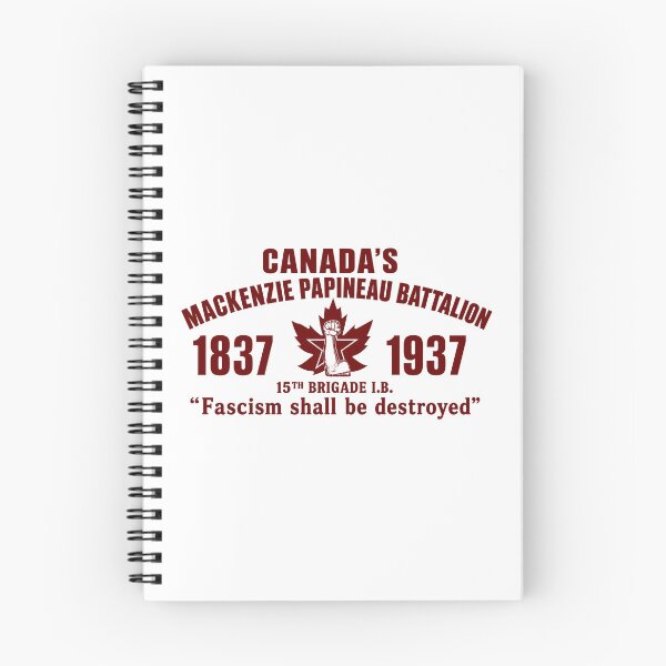 Item preview, Canadas Mackenzie Papineau Battalion Antifascist Commemorative Artwork Print designed and sold by PinUpPizzazz.