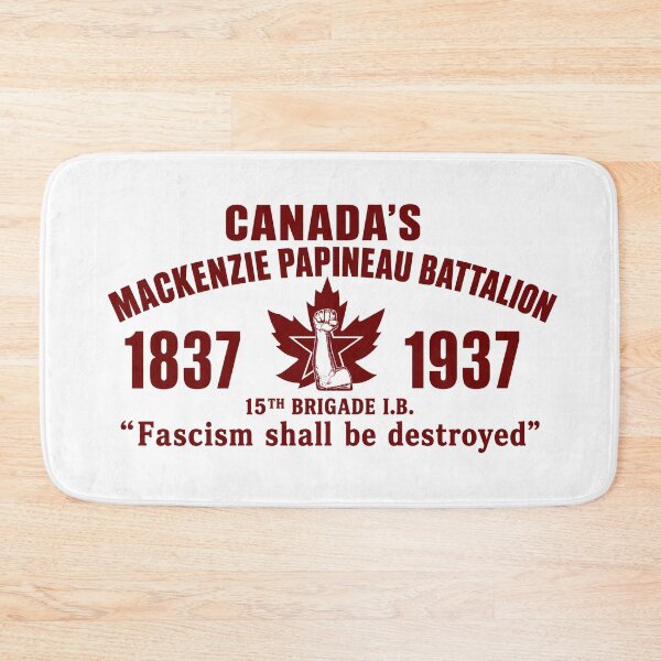 Item preview, Canadas Mackenzie Papineau Battalion Antifascist Commemorative Artwork Print designed and sold by PinUpPizzazz.