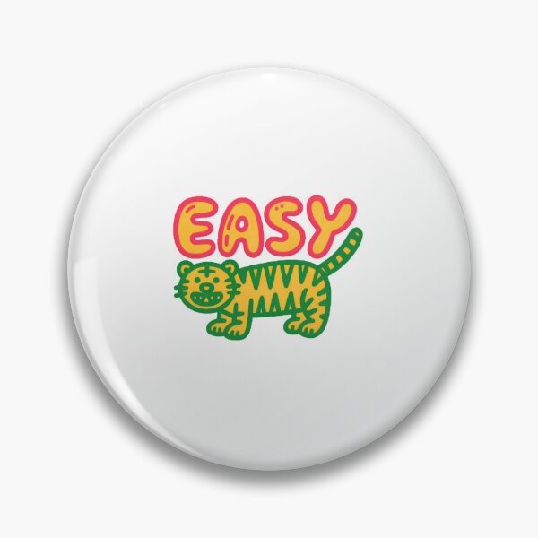 Item preview, Easy Tiger — Cute Kawaii Tiger designed and sold by Colorful-Garden.