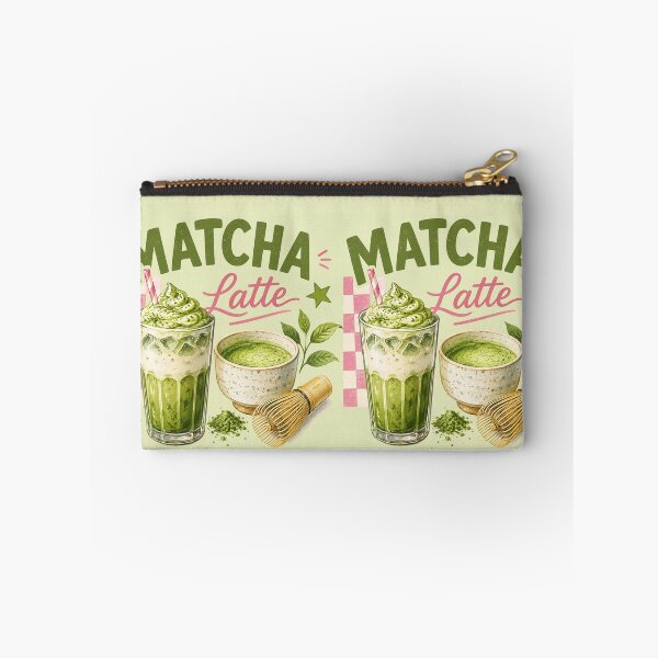 Item preview, Matcha Latte | Trendy Japanese Green Tea Café Illustration designed and sold by UUniqueIImprint.