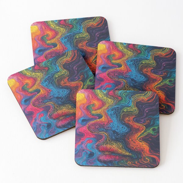 Item preview, Abstract explosion of colorful colors and shapes designed and sold by Mianku | Für das Leben.