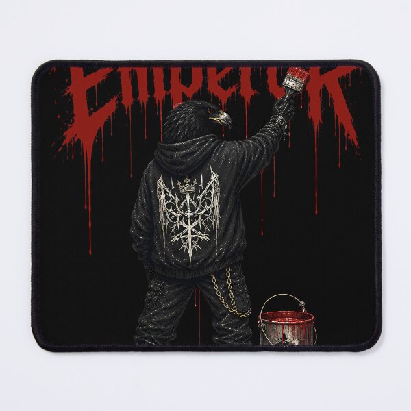 Item preview, Emperor Black Metal Raven Street Art Painter designed and sold by ZHISUART.