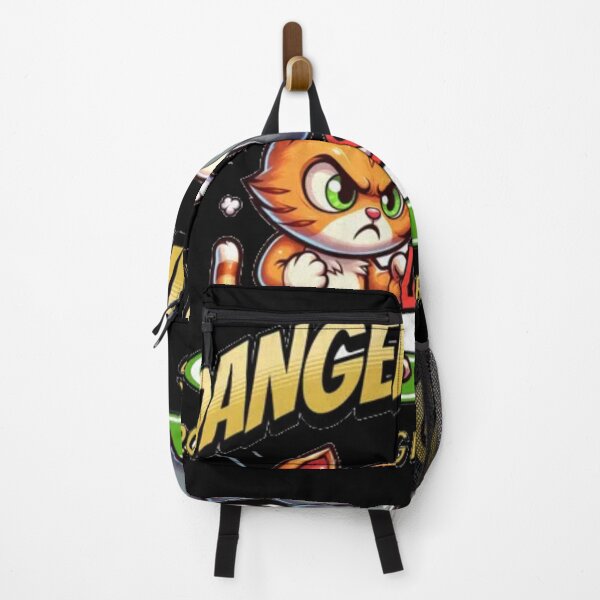 Item preview, Danger Anger Cat Vs Dog - Funny Fighting For Nothing Arcade Art designed and sold by GenZFashion000.