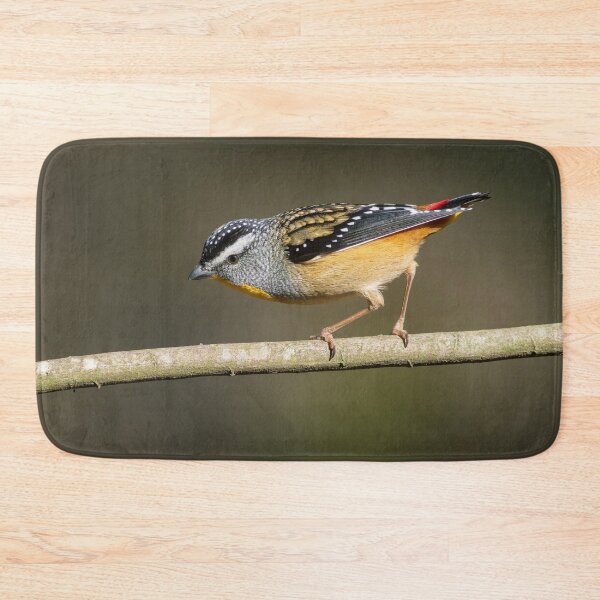 Item preview, Male Spotted Pardelote in afternoon sun light designed and sold by David  Hibberd.