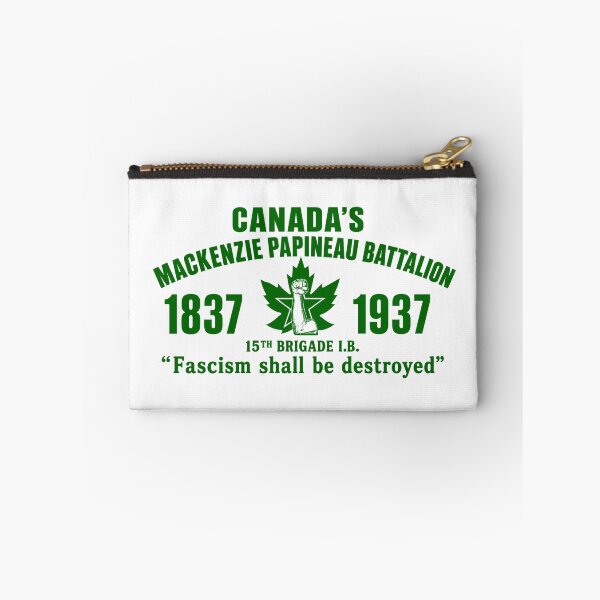 Item preview, Canadas Mackenzie Papineau Battalion Antifascist Commemorative Artwork Print designed and sold by PinUpPizzazz.