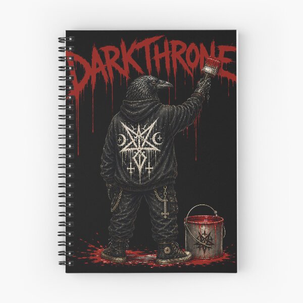 Item preview, Darkthrone Raven Painter Black Metal Urban Art designed and sold by ZHISUART.