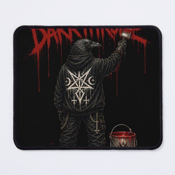 Item preview, Darkthrone Raven Painter Black Metal Urban Art designed and sold by ZHISUART.