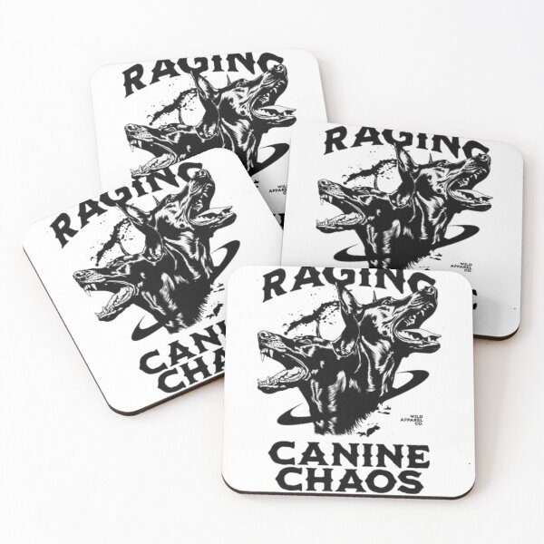 Item preview, Raging Canine Chaos - Two-Headed Doberman Cerberus Tattoo Art designed and sold by GenZFashion000.