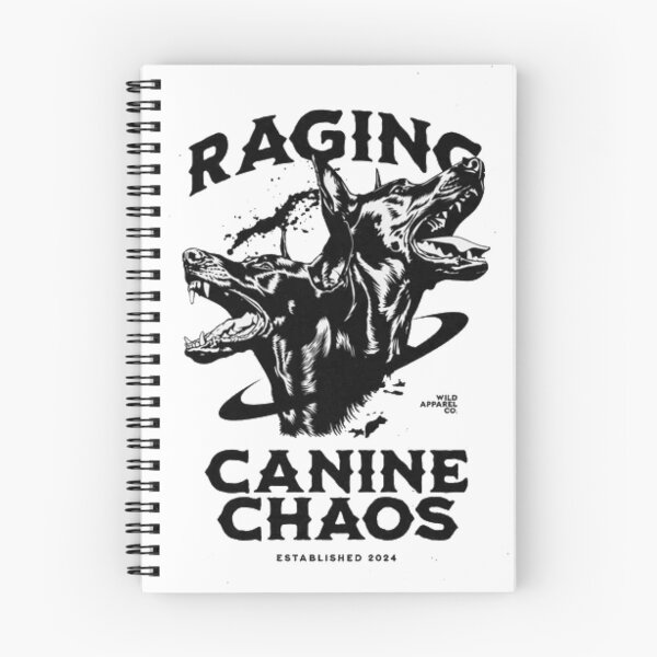 Item preview, Raging Canine Chaos - Two-Headed Doberman Cerberus Tattoo Art designed and sold by GenZFashion000.