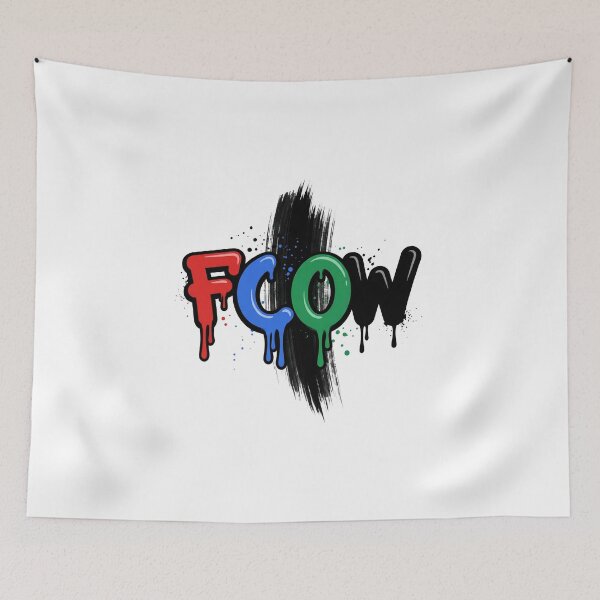 Item preview, FCOX Dripping Graffiti Street Art Colorful Urban Design designed and sold by StickerNestYou.
