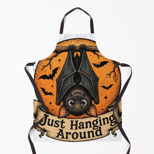 Item preview, Halloween "Just Hanging Around" Bat designed and sold by ThePlace2BeN.