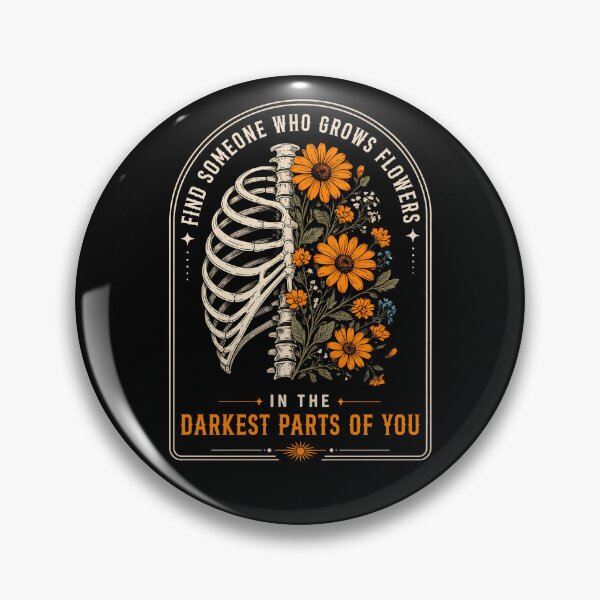 Item preview, Find Someone Who Grows Flowers In The Darkest Parts Of You Vintage  designed and sold by ellapaintcoast.