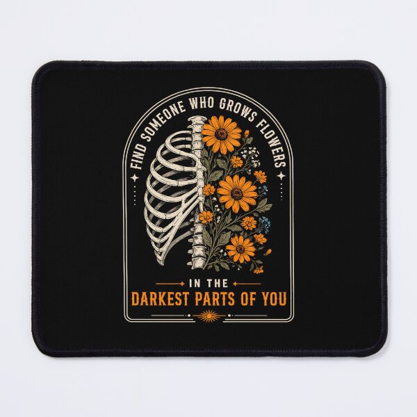Item preview, Find Someone Who Grows Flowers In The Darkest Parts Of You Vintage designed and sold by ellapaintcoast.