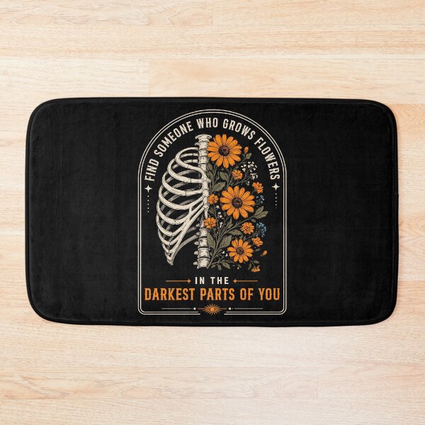 Item preview, Find Someone Who Grows Flowers In The Darkest Parts Of You Vintage  designed and sold by ellapaintcoast.