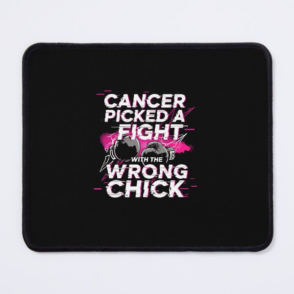 Item preview, Cancer Picked A Fight With The Wrong Chick Cancer Warrior Survivor Strong Woman designed and sold by PopStars1993.