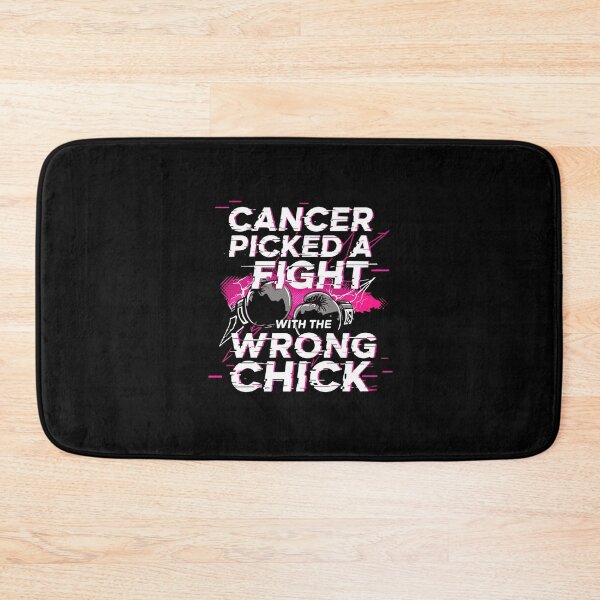 Item preview, Cancer Picked A Fight With The Wrong Chick Cancer Warrior Survivor Strong Woman designed and sold by PopStars1993.