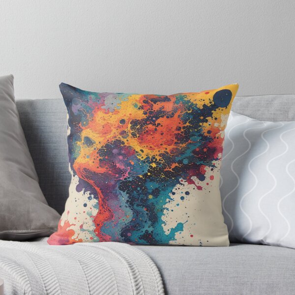 Item preview, An explosion of vibrant colors unleashed in abstract form designed and sold by Mianku | Für das Leben.