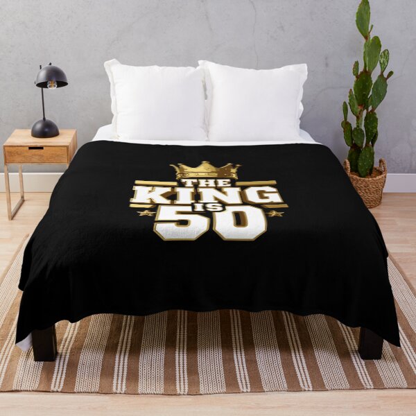 Item preview, The King Is 50 Fiftieth Birthday Men designed and sold by PopStars1993.