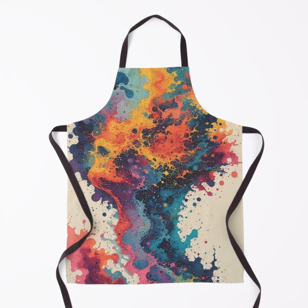 Item preview, An explosion of vibrant colors unleashed in abstract form designed and sold by Mianku | Für das Leben.