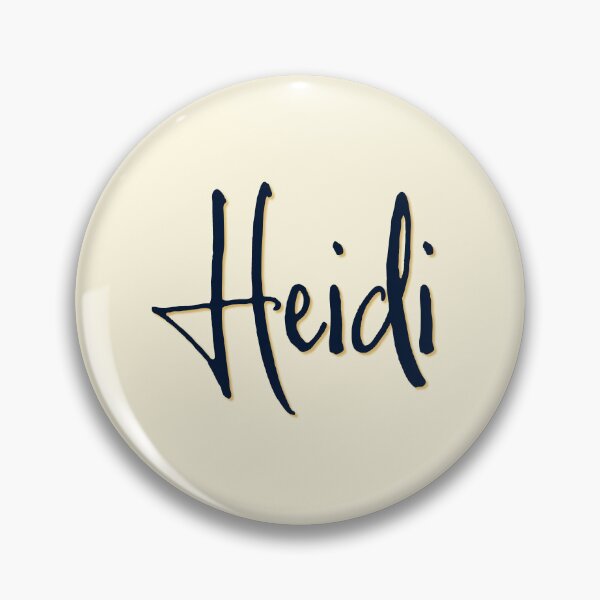 Item preview, HEIDI personalized type design designed and sold by CharlottePlaceArt.