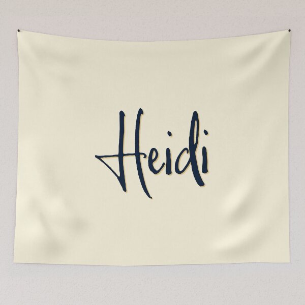 Item preview, HEIDI personalized type design designed and sold by CharlottePlaceArt.