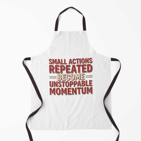 Item preview, Small Actions Create Unstoppable Momentum designed and sold by syotos-ai.