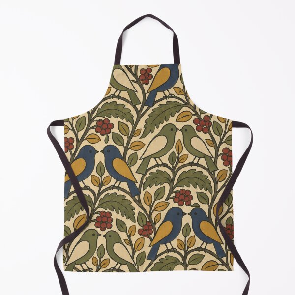 Item preview, Arts and Crafts Birds and Berries — William Morris Style Pattern designed and sold by Planthem.