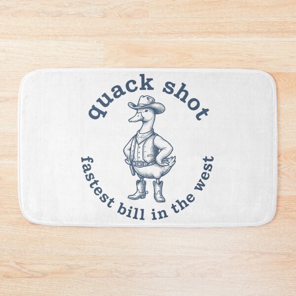 Item preview, Quack Shot Cowboy Duck Western Humor T-Shirt designed and sold by StickerNestYou.