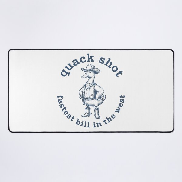 Item preview, Quack Shot Cowboy Duck Western Humor T-Shirt designed and sold by StickerNestYou.