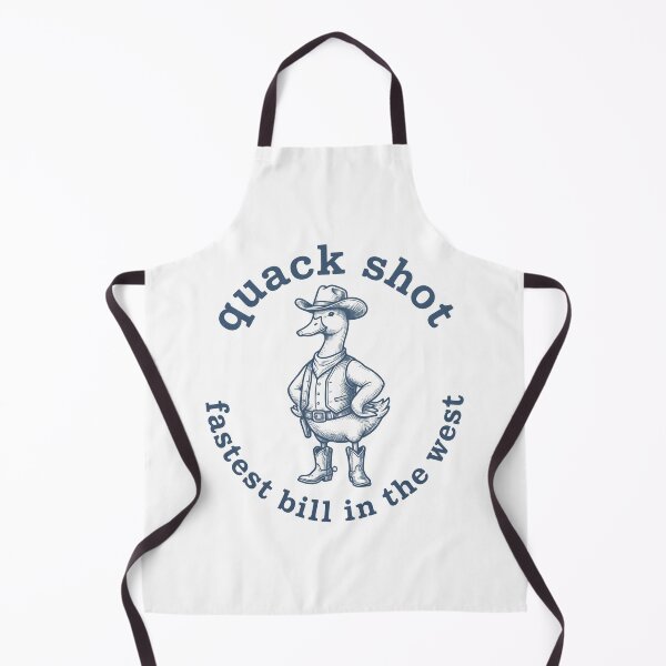 Item preview, Quack Shot Cowboy Duck Western Humor T-Shirt designed and sold by StickerNestYou.
