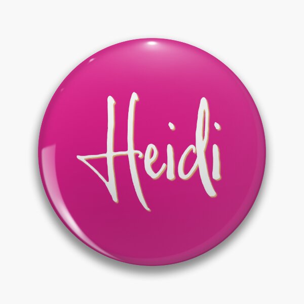 Item preview, HEIDI personalized type design designed and sold by CharlottePlaceArt.