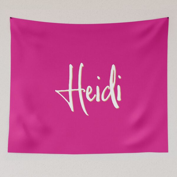 Item preview, HEIDI personalized type design designed and sold by CharlottePlaceArt.