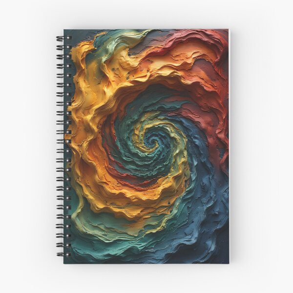 Item preview, Swirling colors plunge into a cosmic spiral. designed and sold by Mianku | Für das Leben.