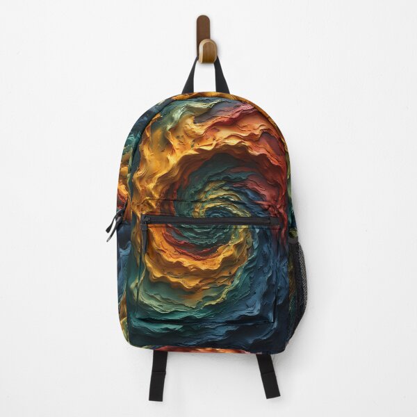Item preview, Swirling colors plunge into a cosmic spiral. designed and sold by Mianku | Für das Leben.