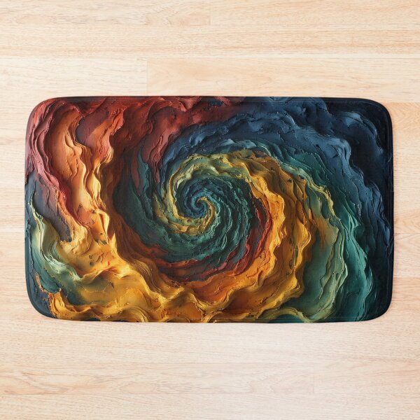 Item preview, Swirling colors plunge into a cosmic spiral. designed and sold by Mianku | Für das Leben.