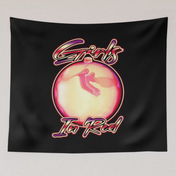 Item preview, Red Glow Style Indie Pop Singer designed and sold by BiskiTop.