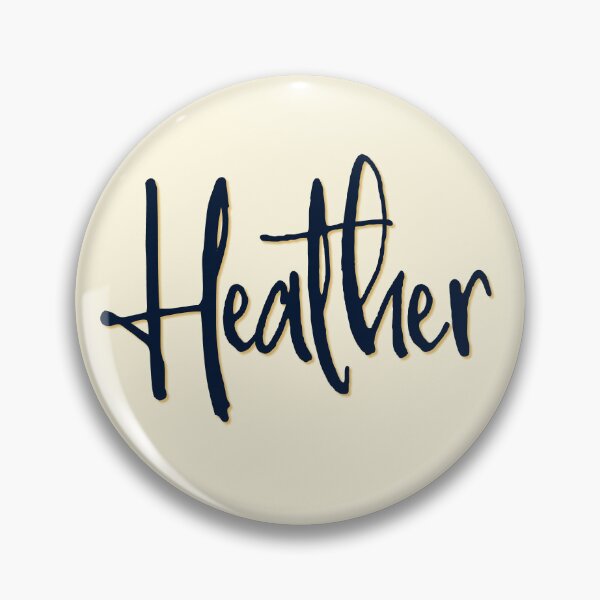 Item preview, HEATHER personalized type design designed and sold by CharlottePlaceArt.