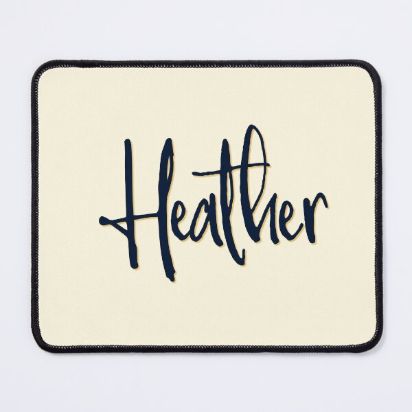 Item preview, HEATHER personalized type design designed and sold by CharlottePlaceArt.