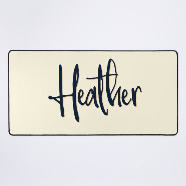 Item preview, HEATHER personalized type design designed and sold by CharlottePlaceArt.