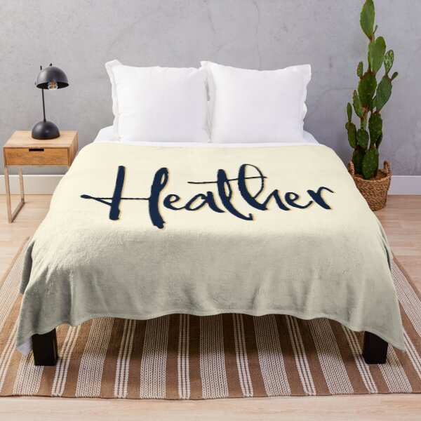 Item preview, HEATHER personalized type design designed and sold by CharlottePlaceArt.