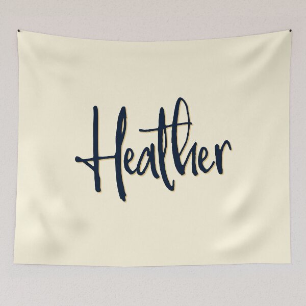 Item preview, HEATHER personalized type design designed and sold by CharlottePlaceArt.