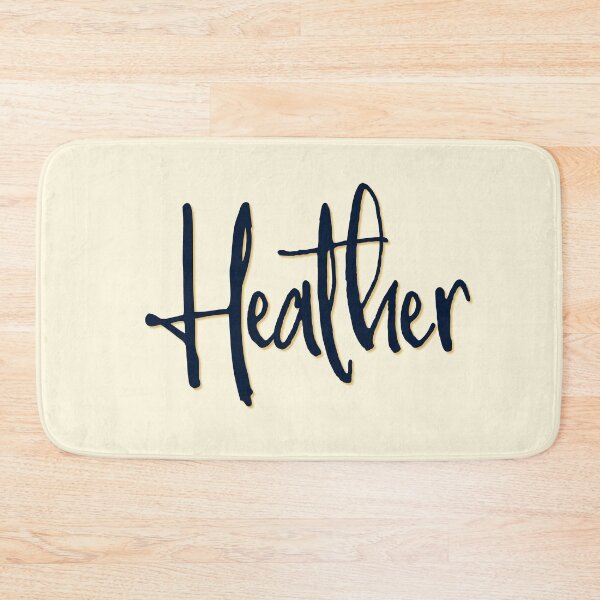 Item preview, HEATHER personalized type design designed and sold by CharlottePlaceArt.
