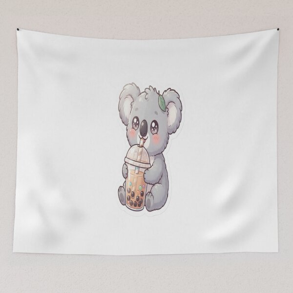 Item preview, ? Cute Koala Boba Tea Sticker ?? designed and sold by AdityaShop18.
