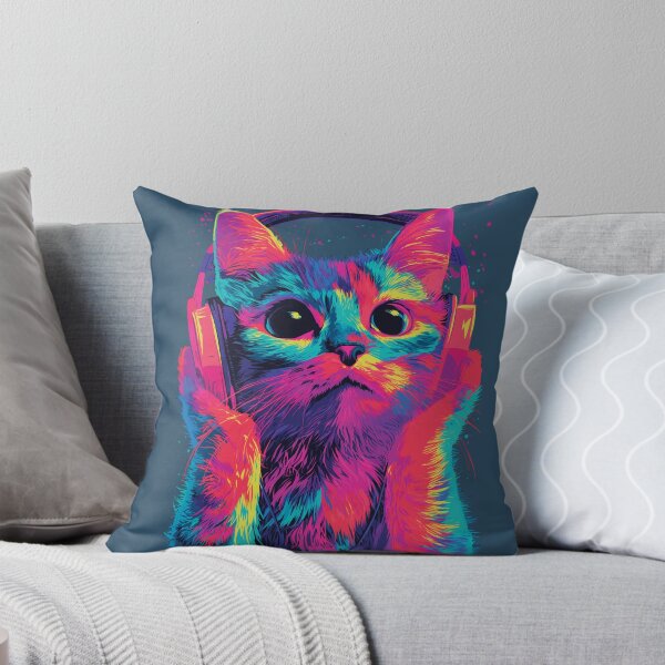 Item preview, Psychedelic Kitty Design designed and sold by The Great Land of Snark!.